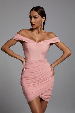 Echo Blush Bandage Dress